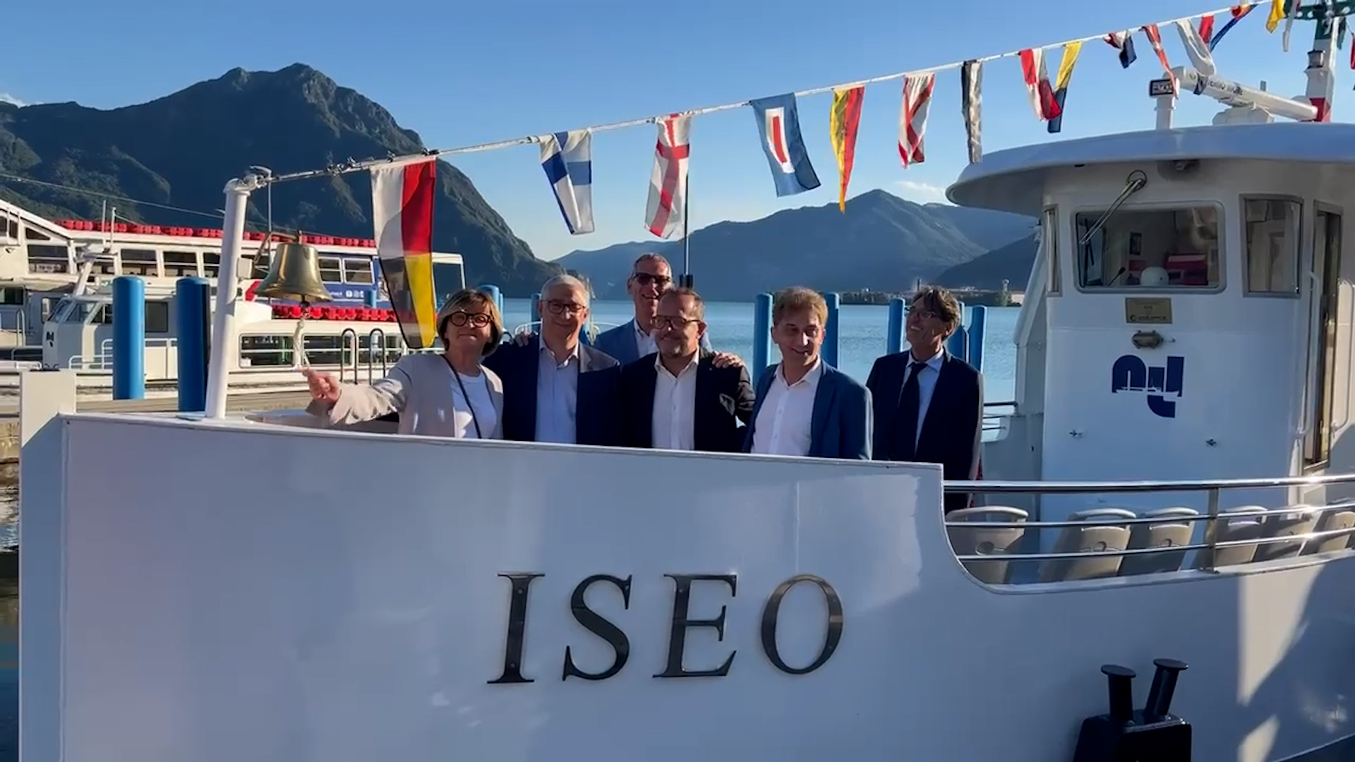 Torna in servizio lo storico battello Iseo